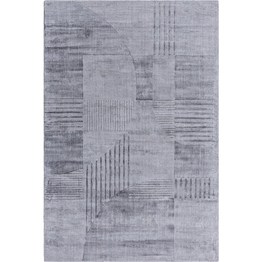 Pier Rug - 484724 by Surya in slate blue, slate, nickel. Made from viscose in a unique style.