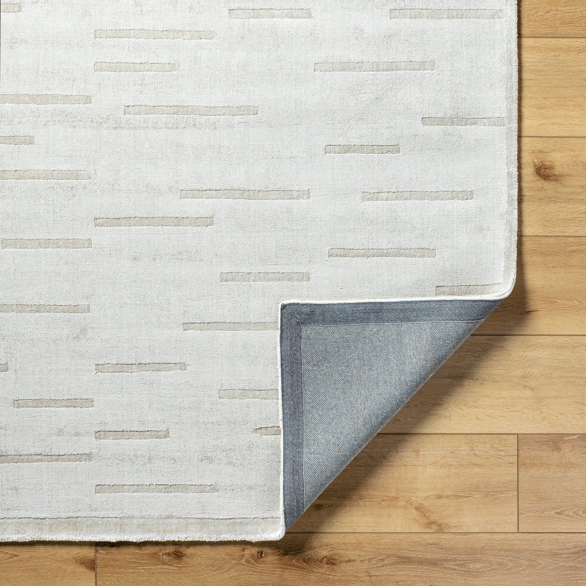 Pier Rug - 484746 by Surya in ivory, silver, light gray. Made from viscose in a unique style.