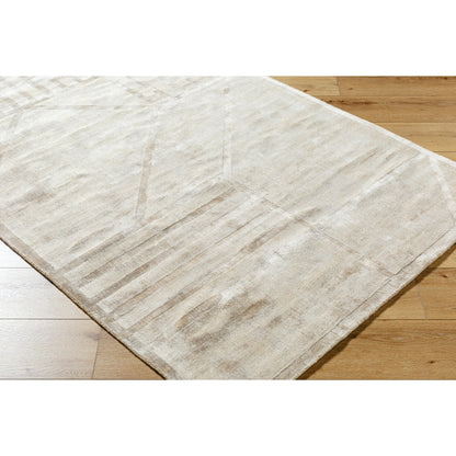 Pier Rug - 484757 by Surya in beige, sandstone, taupe. Made from viscose in a unique style.