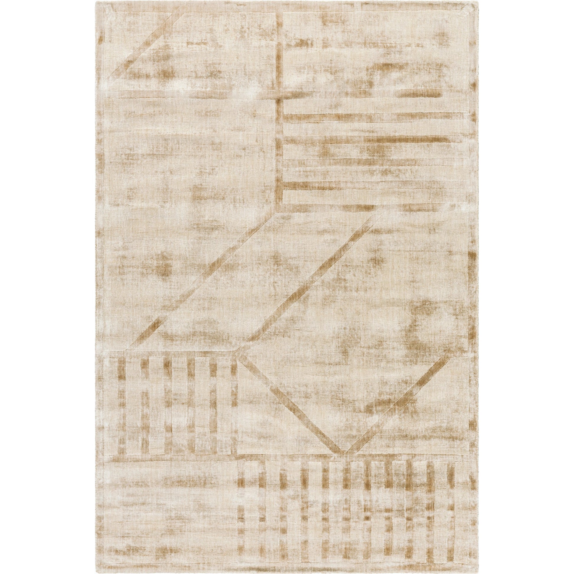 Pier Rug - 484757 by Surya in beige, sandstone, taupe. Made from viscose in a unique style.