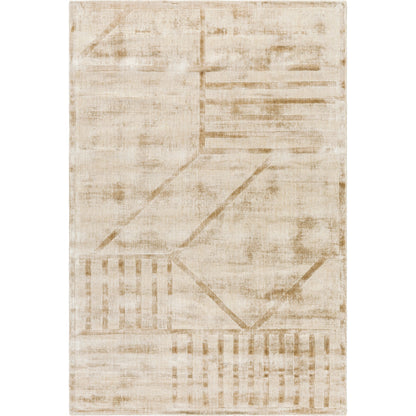 Pier Rug - 484757 by Surya in beige, sandstone, taupe. Made from viscose in a unique style.