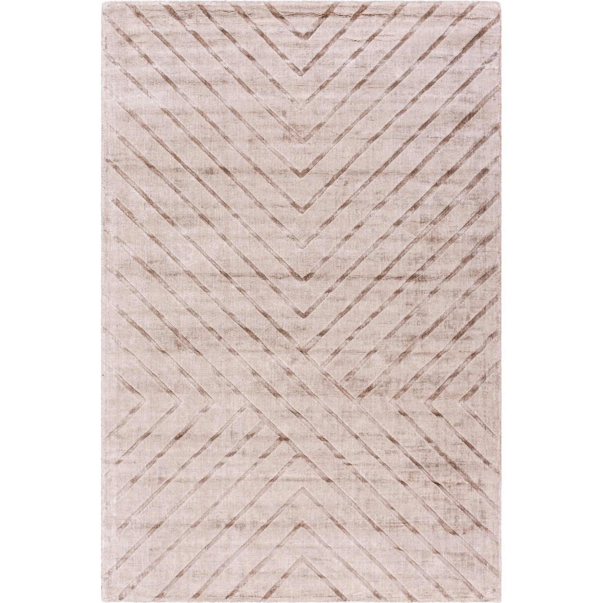 Pier PIE-2307 Rug by Surya in taupe, sandstone, beige. Made from viscose in a unique style.