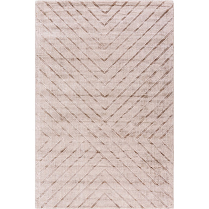 Pier PIE-2307 Rug by Surya in taupe, sandstone, beige. Made from viscose in a unique style.
