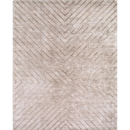 Pier PIE-2307 Rug by Surya in taupe, sandstone, beige. Made from viscose in a unique style.