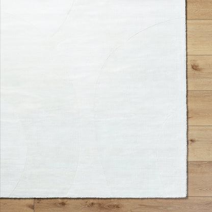 Pier Rug - 484779 by Surya in ivory, pearl, alabaster. Made from viscose in a unique style.