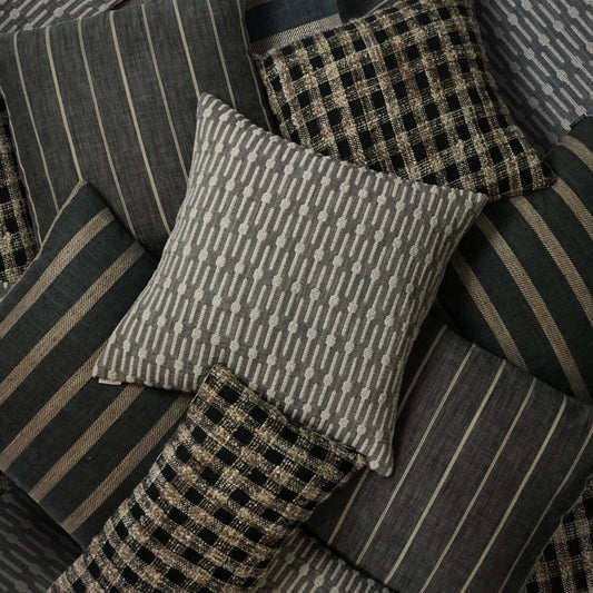 Channel Pillow by DV Kap Home. Made from 100% polyester in a modern style.