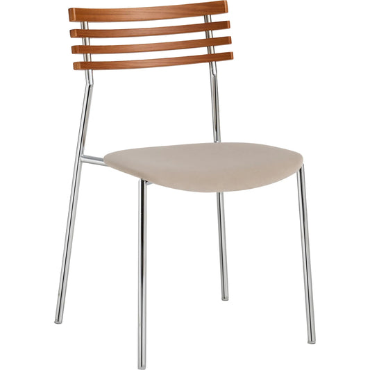 Saga Accent Chair (Set of 2) by Pasargad Home in silver, beige. Made from metal, wood in a unique style.