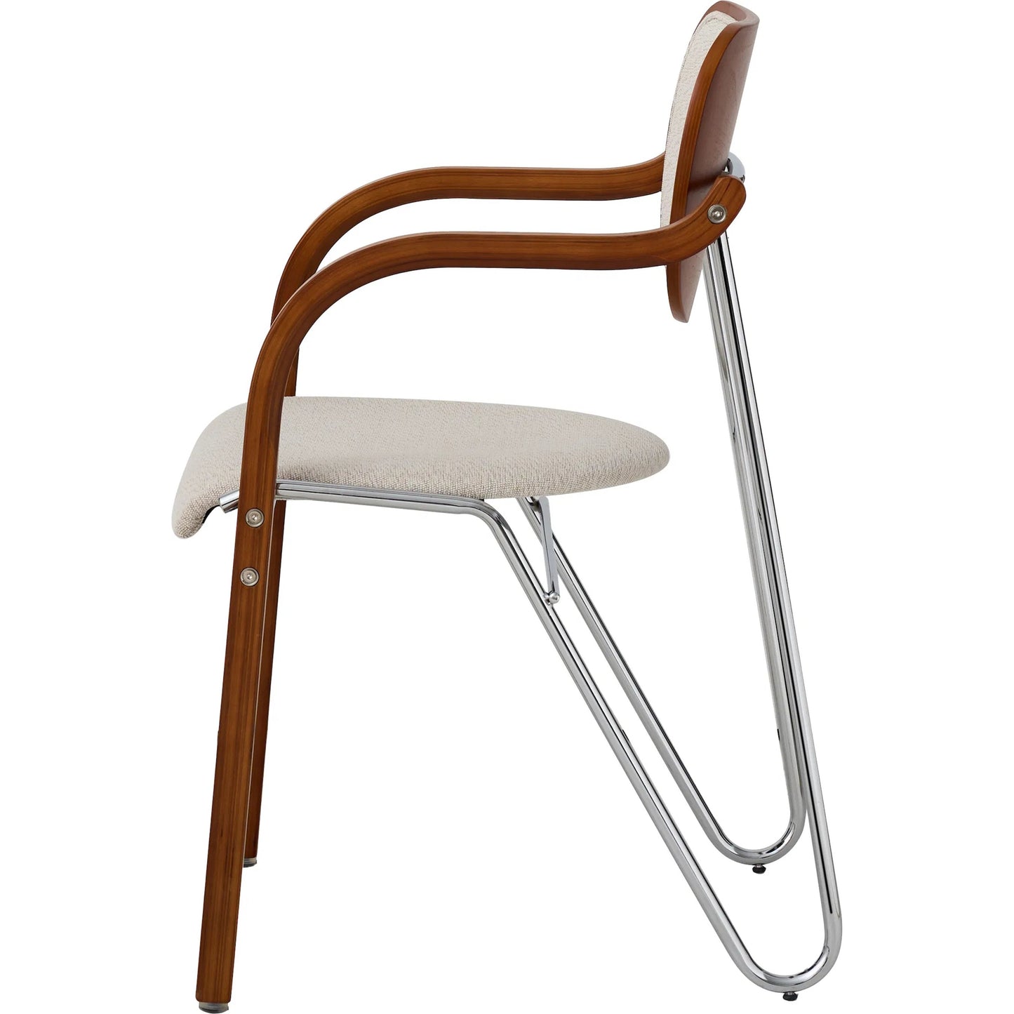 002 SI-2448079 | Additional Silo | Gifu Armchair by Pasargad Home in beige, brown. Made from metal, wood in a traditional style.