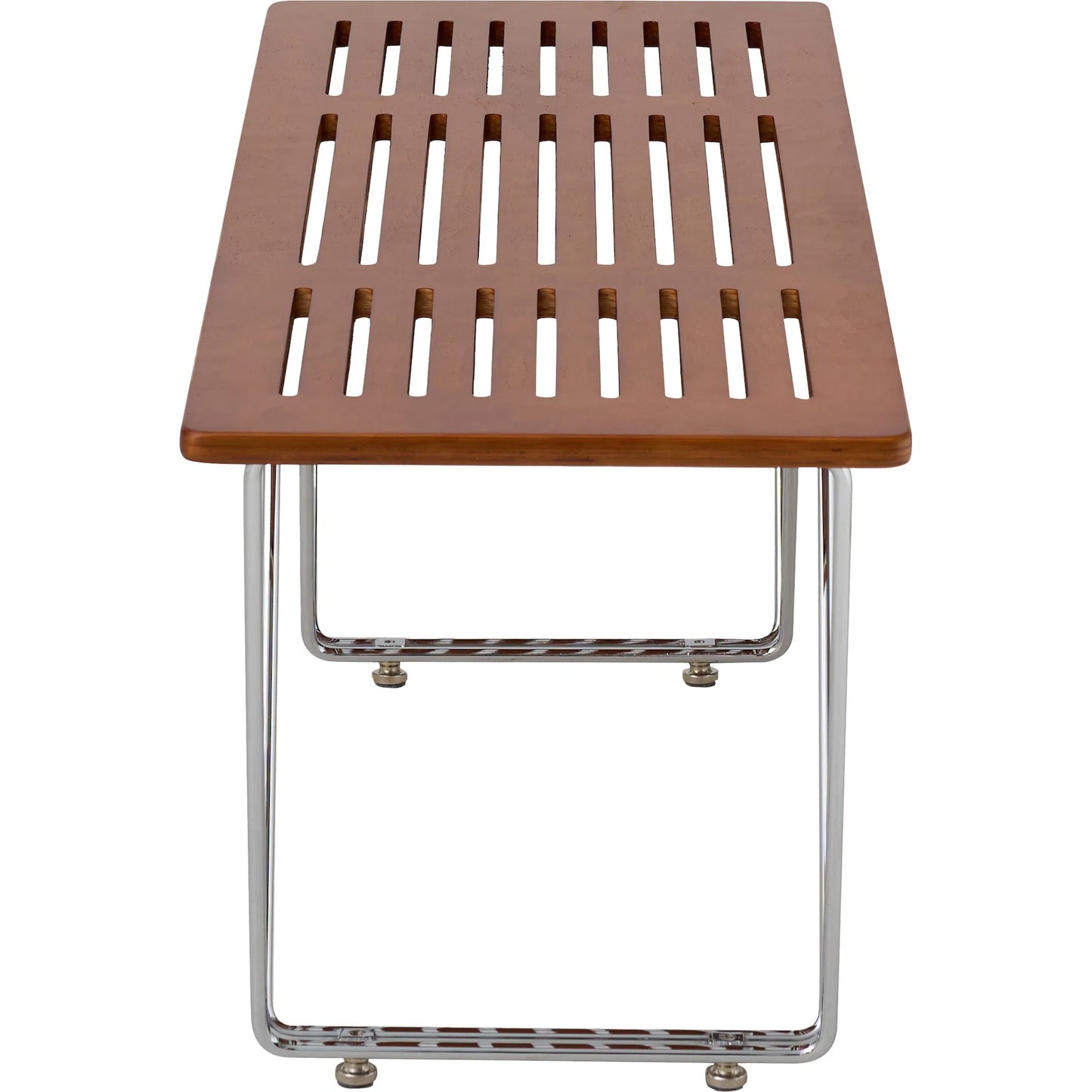 002 SI-2448078 | Additional Silo | Fuji Bench by Pasargad Home in walnut. Made from metal, wood in a transitional style.