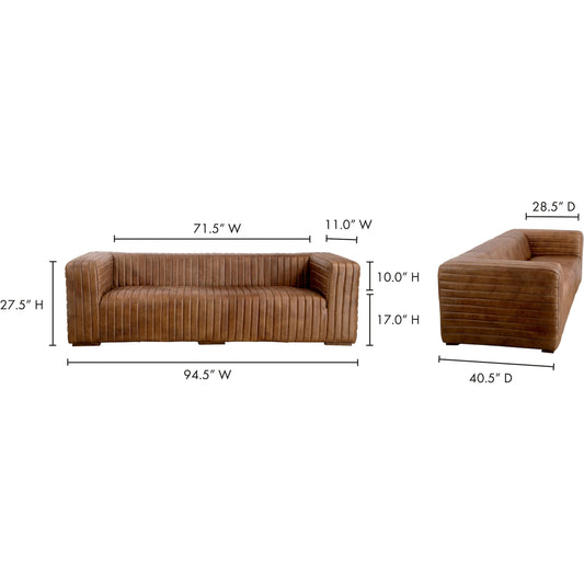 Castle Sofa by Moe's Home Collection. Made from unique in a modern style.