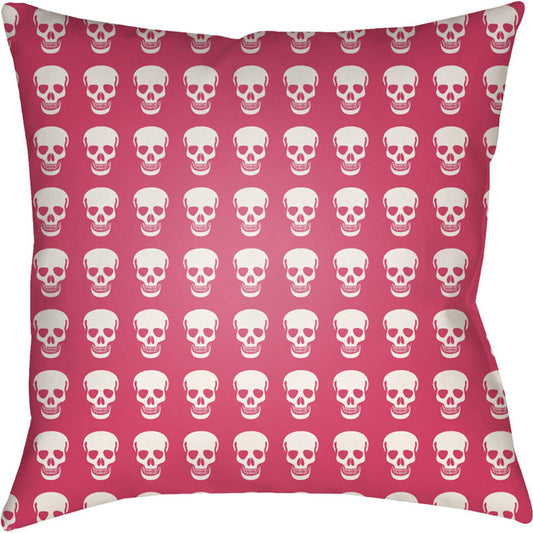 Punk Pillow - 28969 by Livabliss. Made from front: 100% polyester, back: 100% polyester in a modern style.