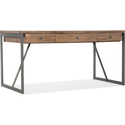 Writing Desk by Hooker Furniture. Made from mango wood, ms iron in a transitional style.