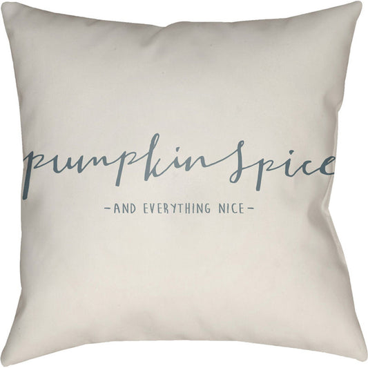 Pumpkin Spice Pillow - 16851 by Livabliss. Made from front: 100% polyester, back: 100% polyester in a traditional style.