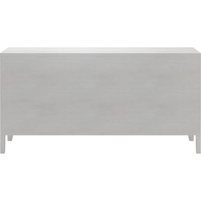 Mezzanine Dresser by A.R.T. Furniture in dove grey. Made from parawood, poplar solids, maple veneer in a modern style.