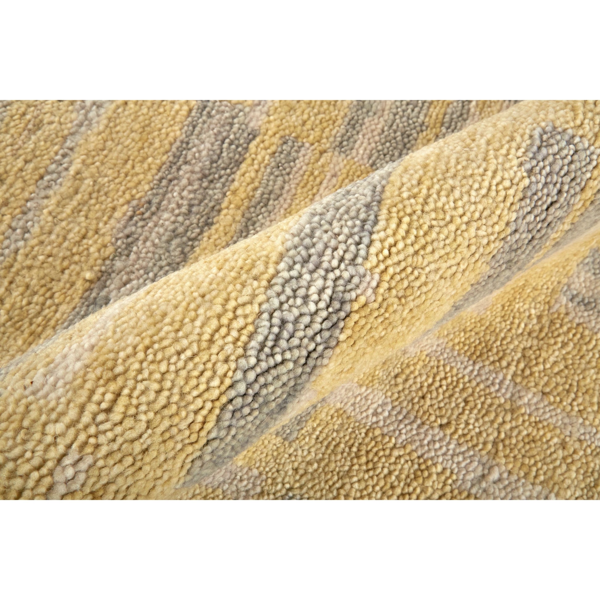 Weatherfield Transitional Rug - T06T6004 by Thom Felicia by Feizy Rugs in gold, gray. Made from wool in a unique style.