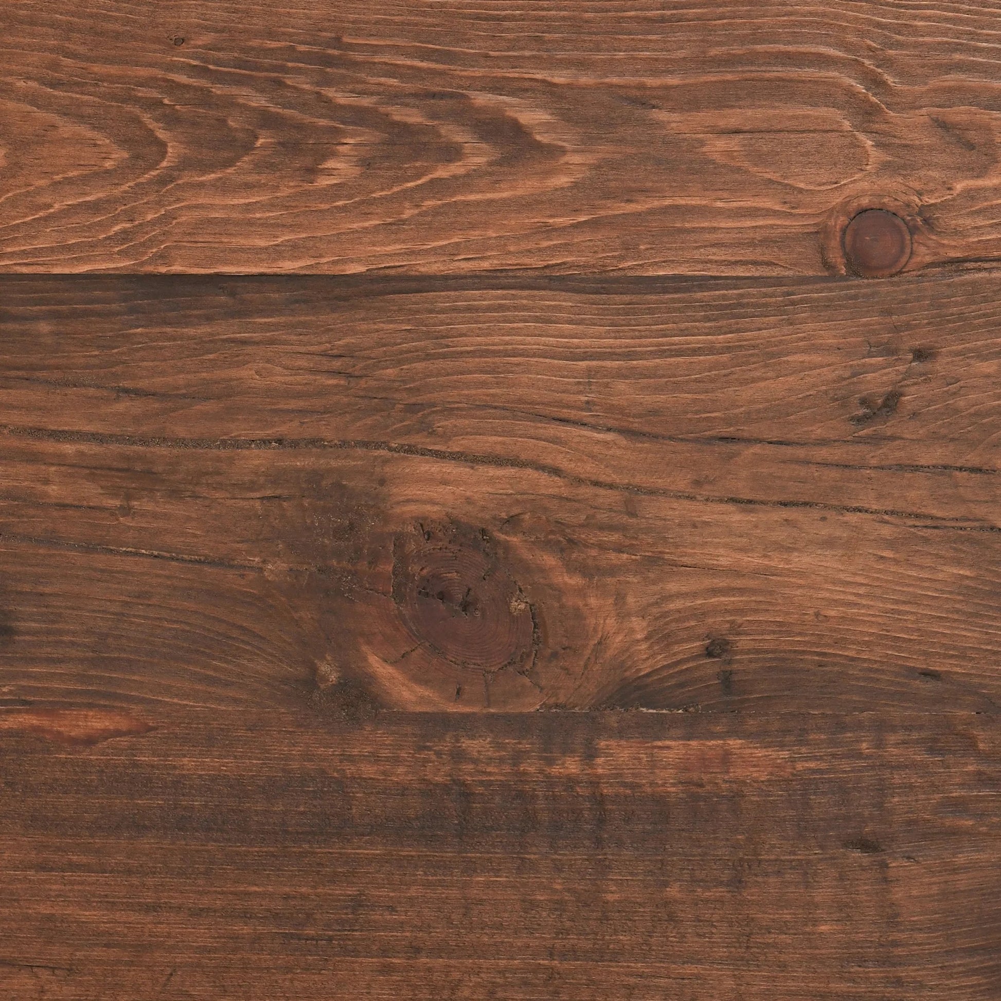 Porter Counter Stool by Kosas Home in rustic mahogany. Made from reclaimed pine top, iron legs in a modern style.