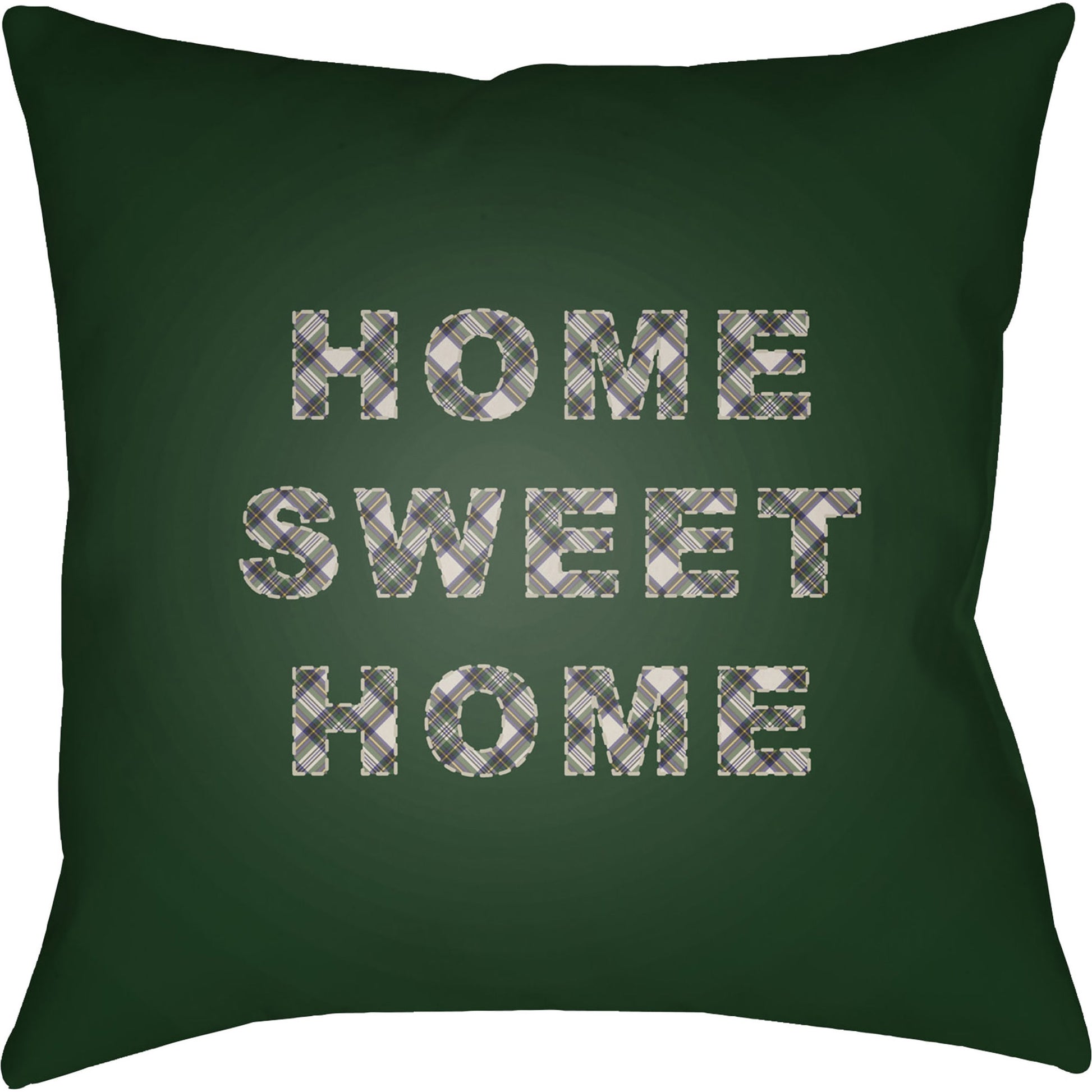 Home Sweet Home Pillow - 12191 by Livabliss. Made from front: 100% polyester, back: 100% polyester in a traditional style.