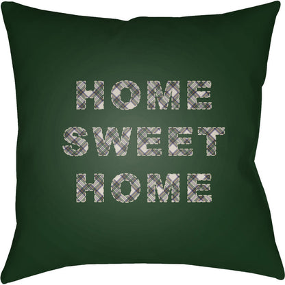 Home Sweet Home Pillow - 12191 by Livabliss. Made from front: 100% polyester, back: 100% polyester in a traditional style.