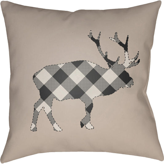 Buffalo Pillow - 11942 by Livabliss. Made from front: 100% polyester, back: 100% polyester in a rustic style.