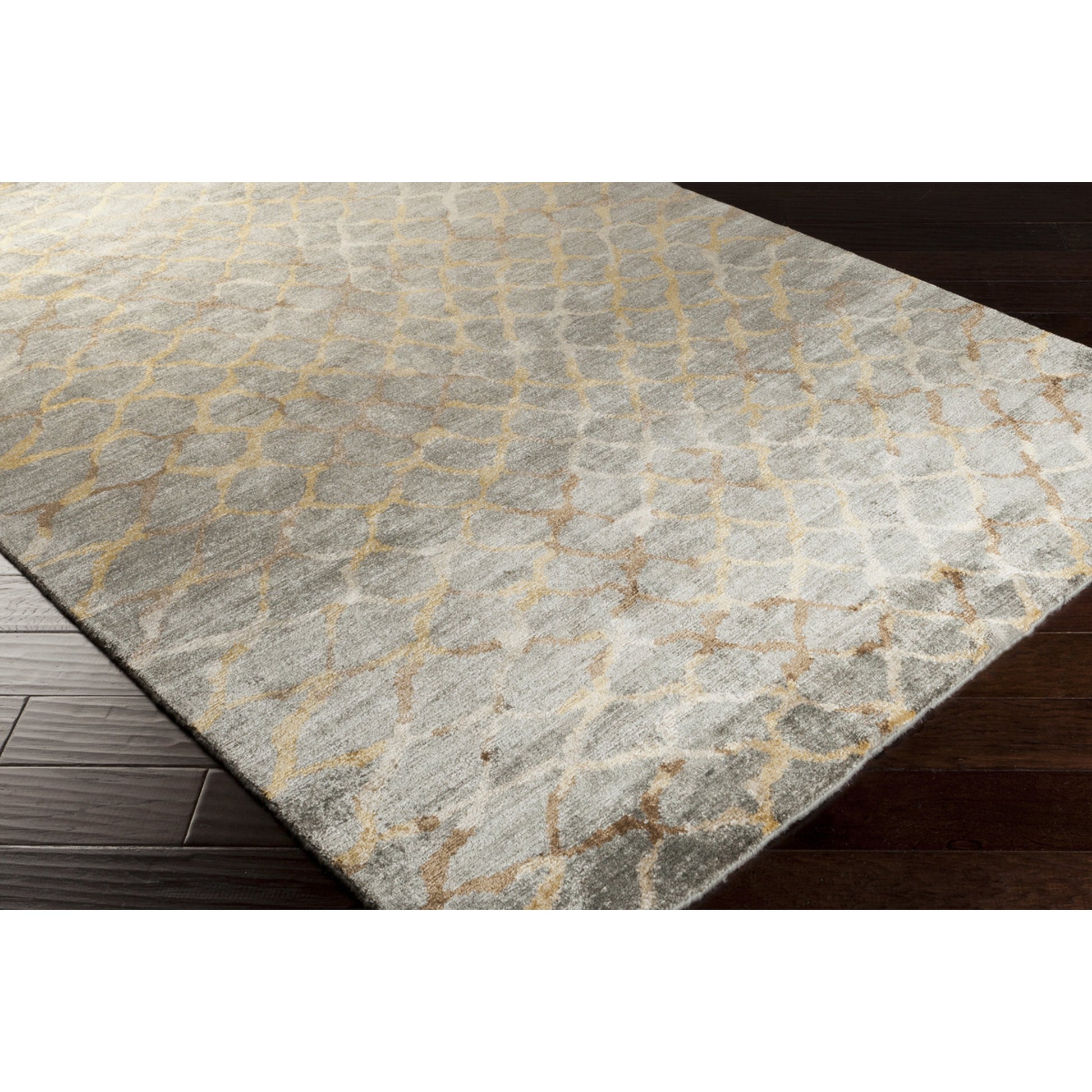 Platinum Rug - 736 by Surya. Made from 100% viscose in a unique style.