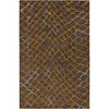 Black, Rust, Dusty Sage, Medium Brown / 2' x 3'