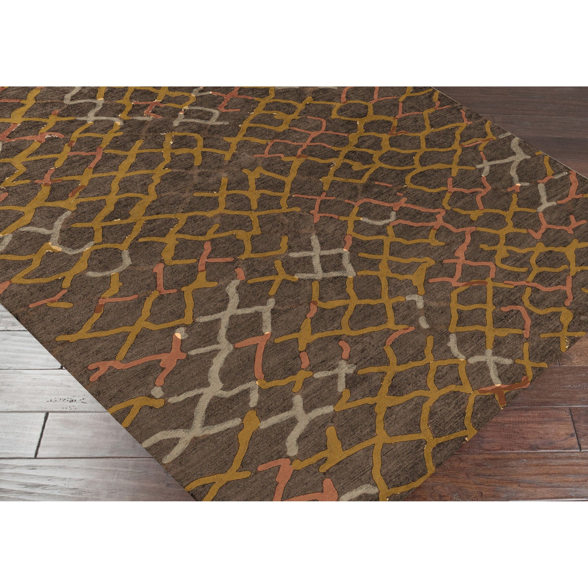 Platinum Rug - 736 by Surya. Made from 100% viscose in a unique style.