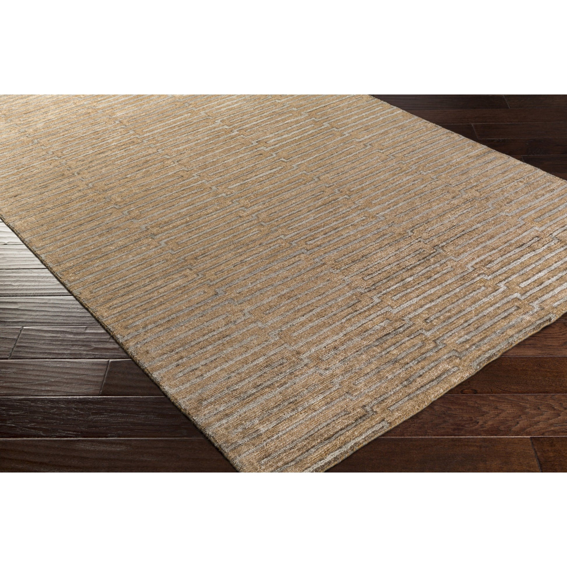 Platinum Rug - 734 by Surya. Made from 100% viscose in a unique style.