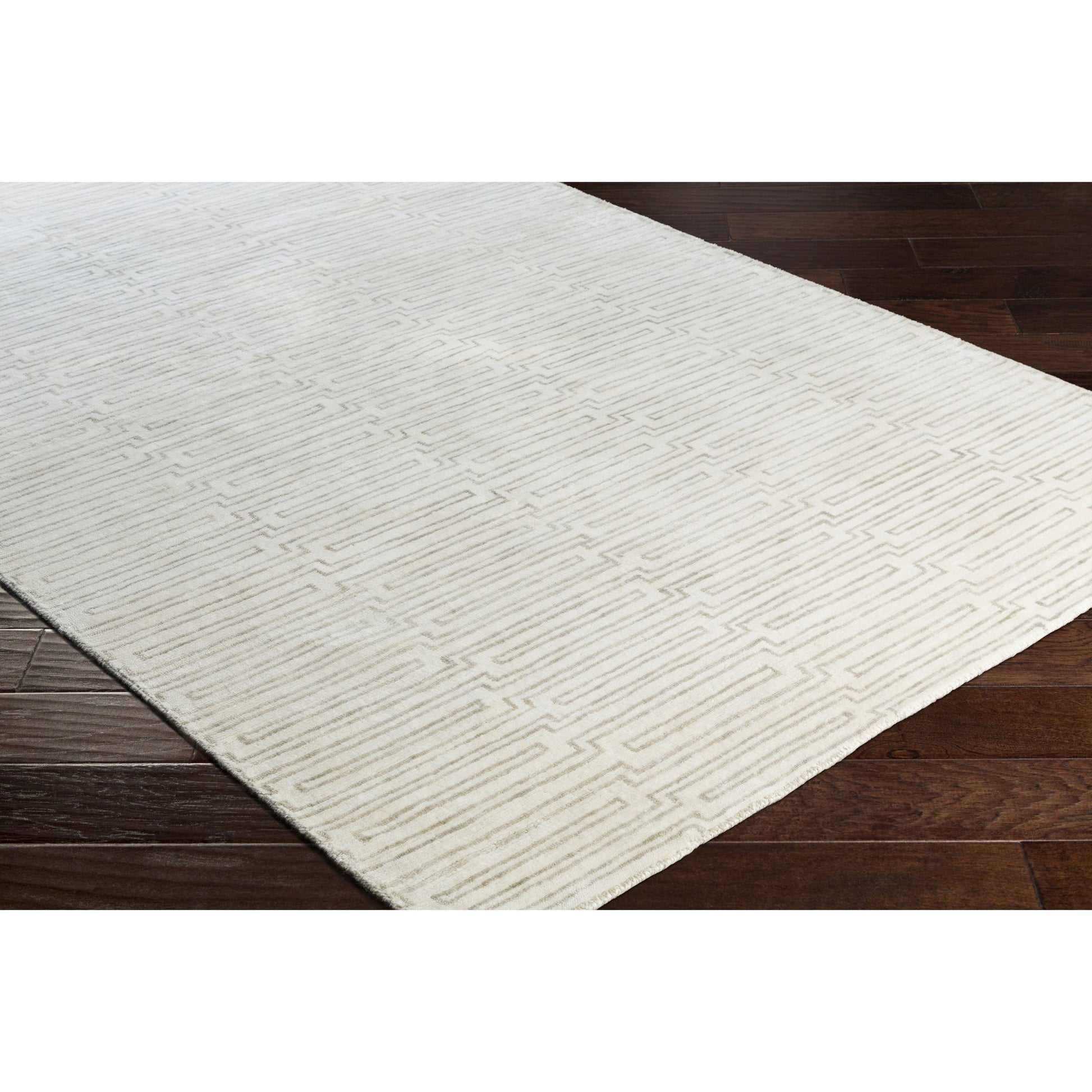 Platinum Rug - 734 by Surya. Made from 100% viscose in a unique style.