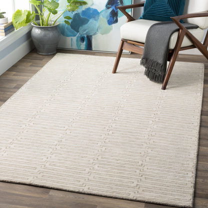 Platinum Rug - 734 by Surya. Made from 100% viscose in a unique style.