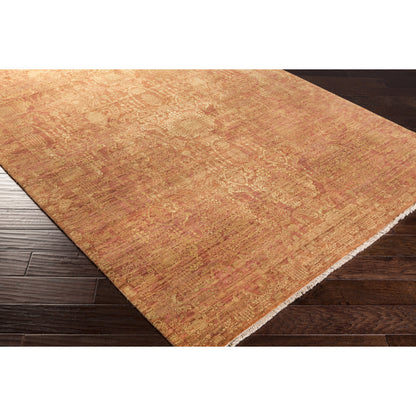 Palace PLC-1002 Rug by Surya in tan, rust. Made from 100% wool in a unique style.