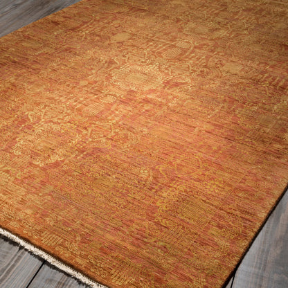 Palace PLC-1002 Rug by Surya in tan, rust. Made from 100% wool in a unique style.