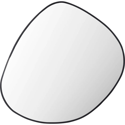Pebble Mirror by Livabliss. Made from frame: metal in a modern style.