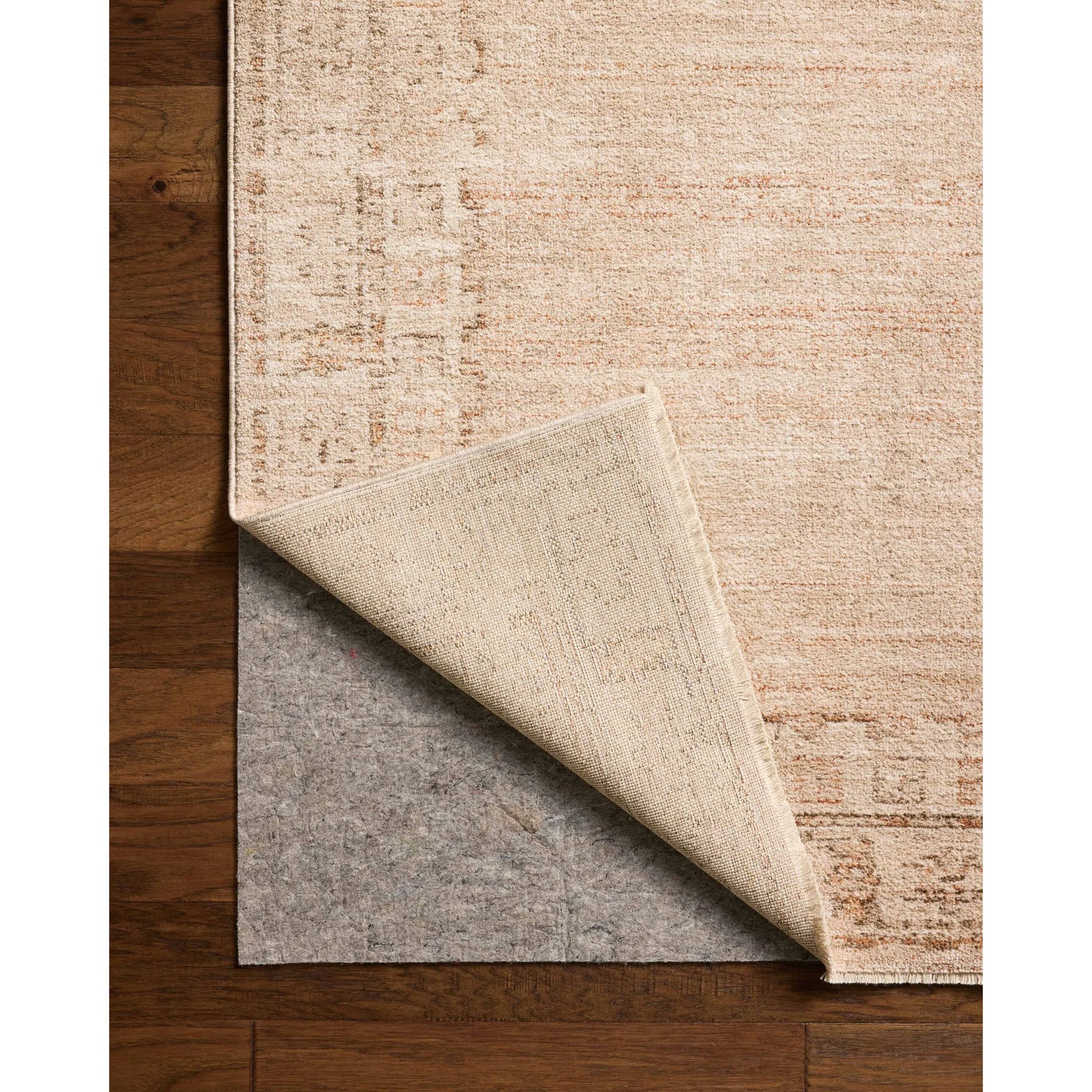 Palma PLM-02 Rug by Chris Loves Julia x Loloi in spice, natural. Made from 100% space dyed polyester in a unique style.