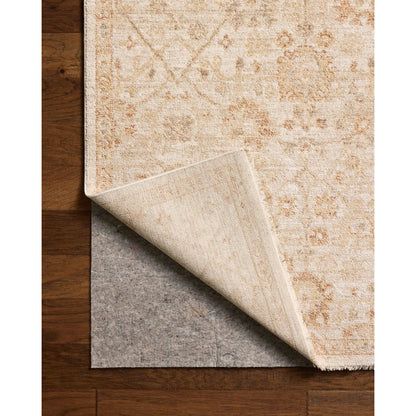 Palma PLM-04 Rug by Chris Loves Julia x Loloi in natural, spice. Made from 100% space dyed polyester in a unique style.