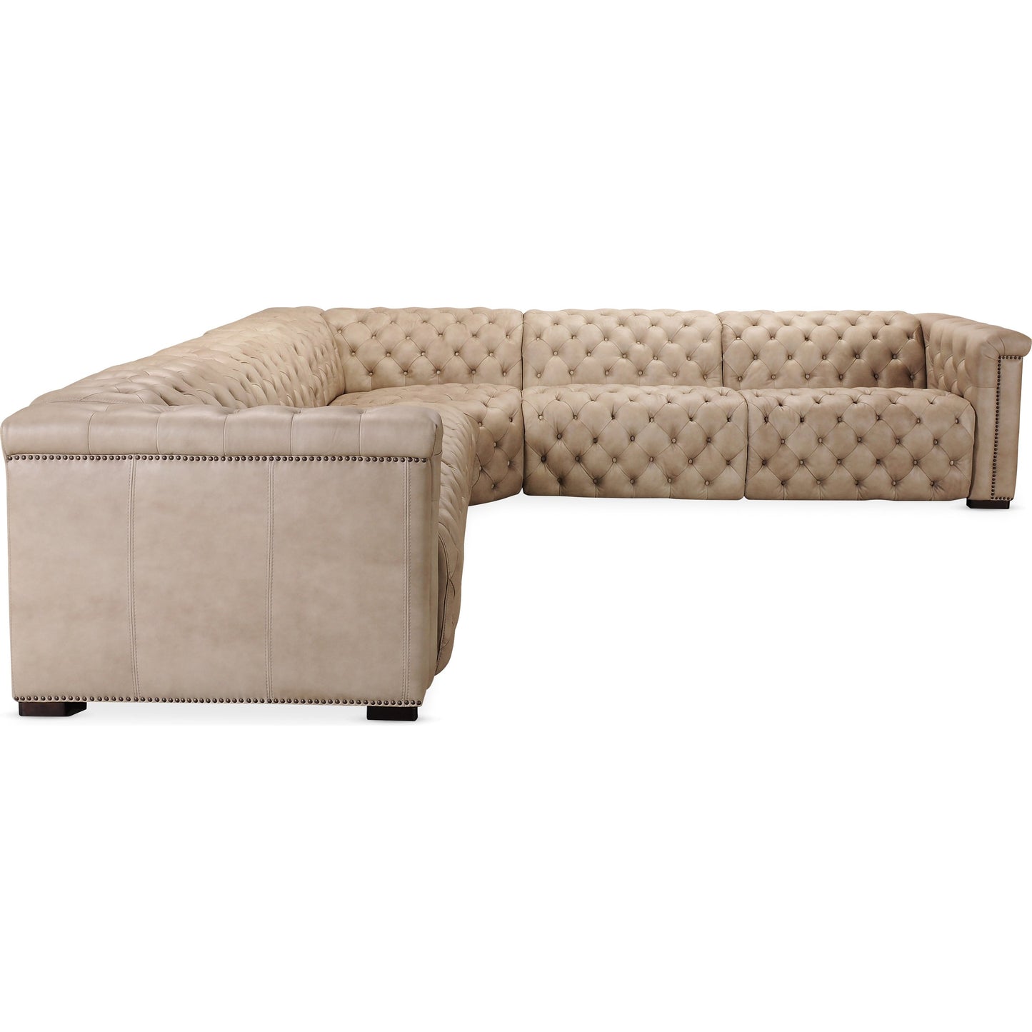 006 SI-1749670 | Additional Silo | Savion Grandier 5 Piece Sectional by Hooker Furniture. Made from leather in a modern style.
