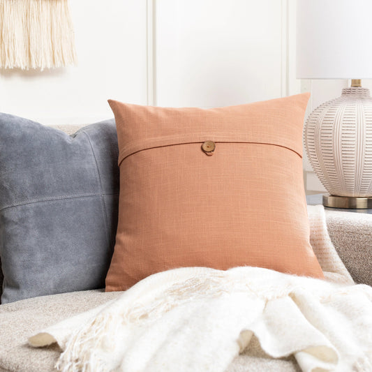 Penelope Pillow - 30064 by Livabliss. Made from 100% cotton in a traditional style.