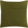 Olive, Dark Brown / Down Feather / 18" x 18"
