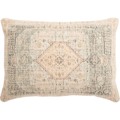 Frederick Lumbar Pillow by HedgeApple Essentials in moss green, blush. Made from unique in a traditional style.
