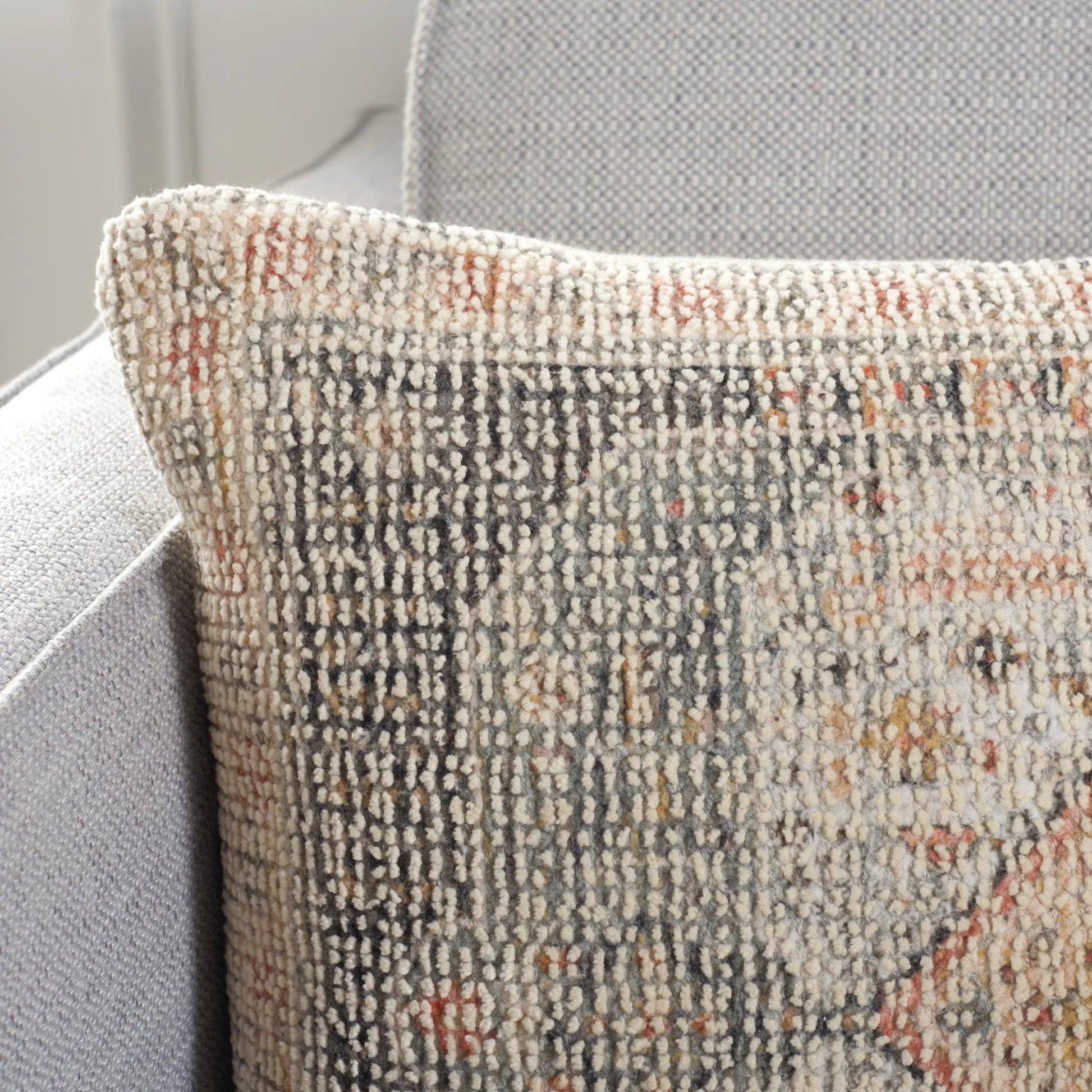 Frederick Lumbar Pillow by HedgeApple Essentials in moss green, blush. Made from unique in a traditional style.