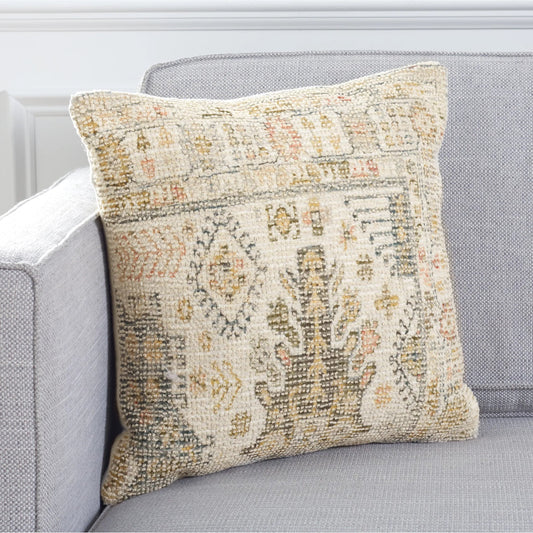 Sitka Pillow by HedgeApple Essentials in gold. Made from unique in a unique style.