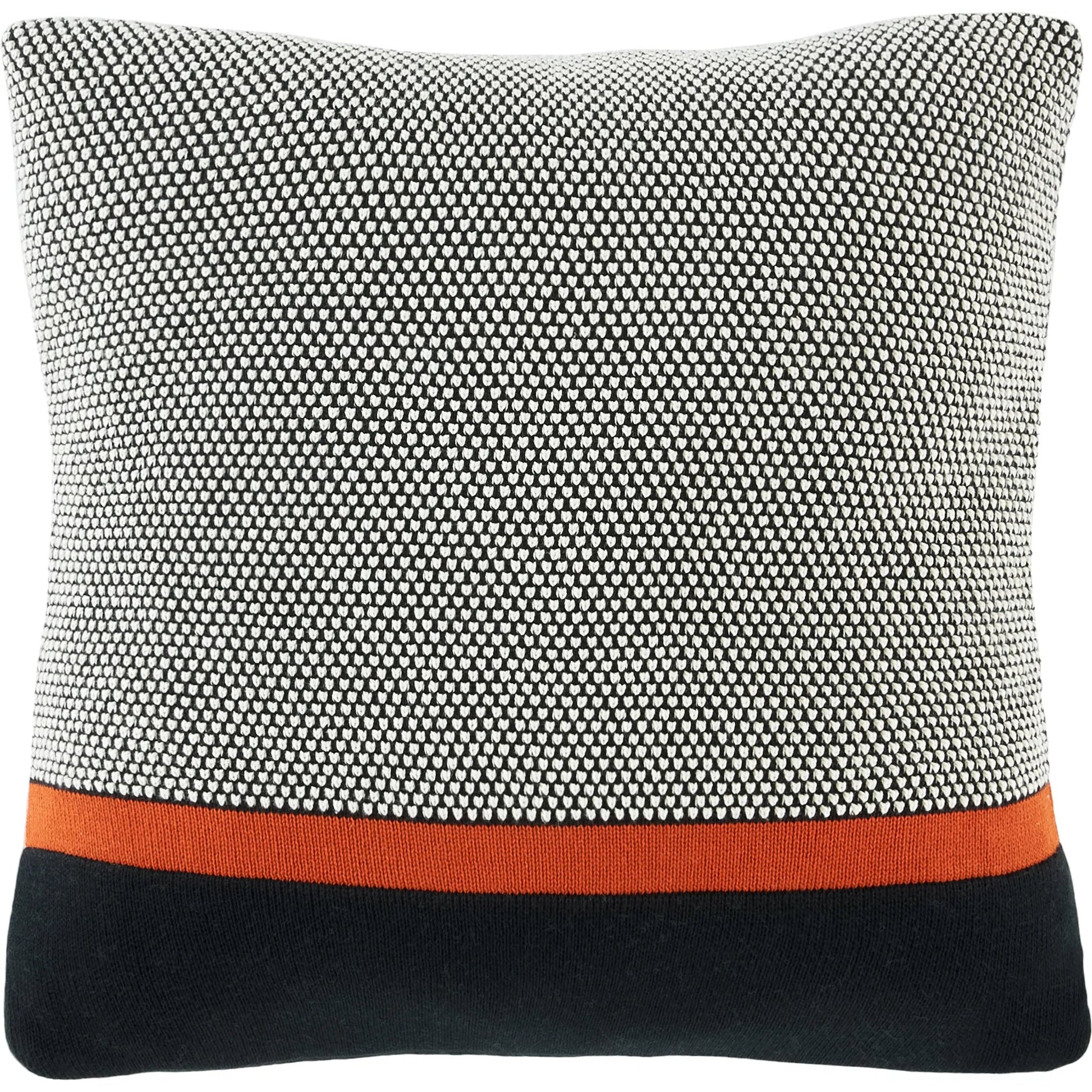 Gwinnett Pillow by HedgeApple Essentials in black, red. Made from unique in a modern style.