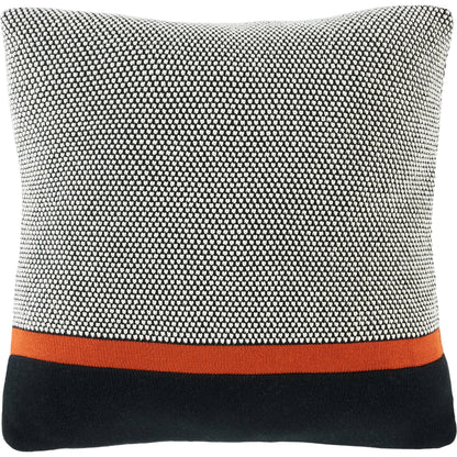 Gwinnett Pillow by HedgeApple Essentials in black, red. Made from unique in a modern style.