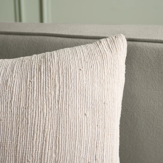 Chittenden Bolster Pillow by HedgeApple Essentials in ivory, natural. Made from cotton in a unique style.