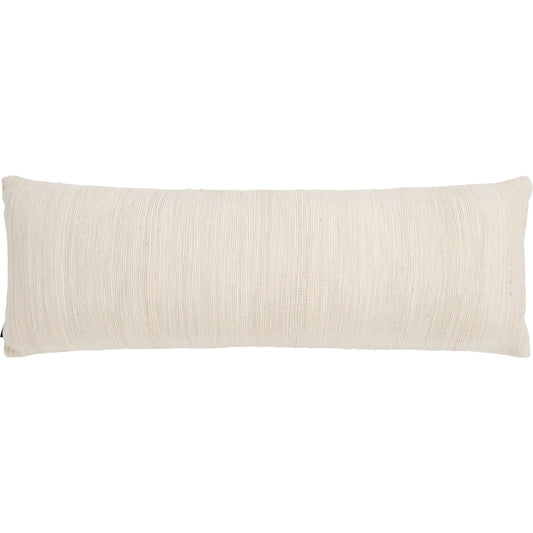 Chittenden Bolster Pillow by HedgeApple Essentials in ivory, natural. Made from cotton in a unique style.