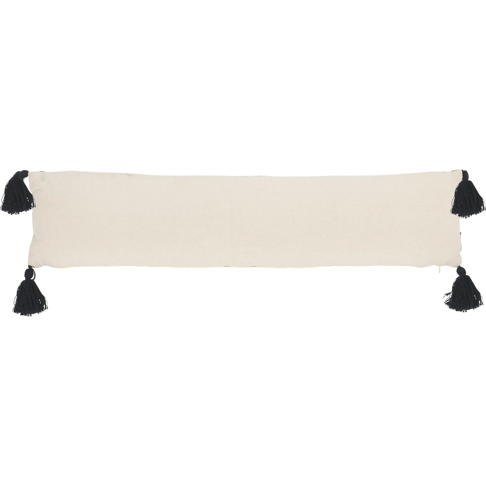 Bienville Bolster Pillow by HedgeApple Essentials in brown, camel. Made from cotton, polyester, polyfiller in a modern style.