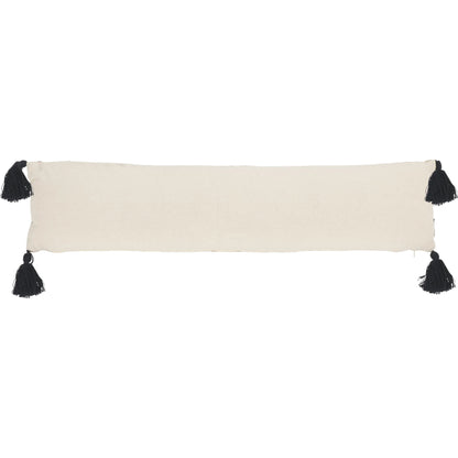 Bienville Bolster Pillow by HedgeApple Essentials in brown, camel. Made from cotton, polyester, polyfiller in a modern style.