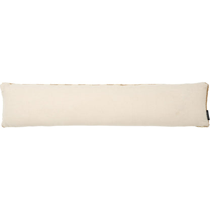Odessa Jute Bolster Pillow by HedgeApple Essentials in mustard, beige. Made from 100% jute in a modern style.