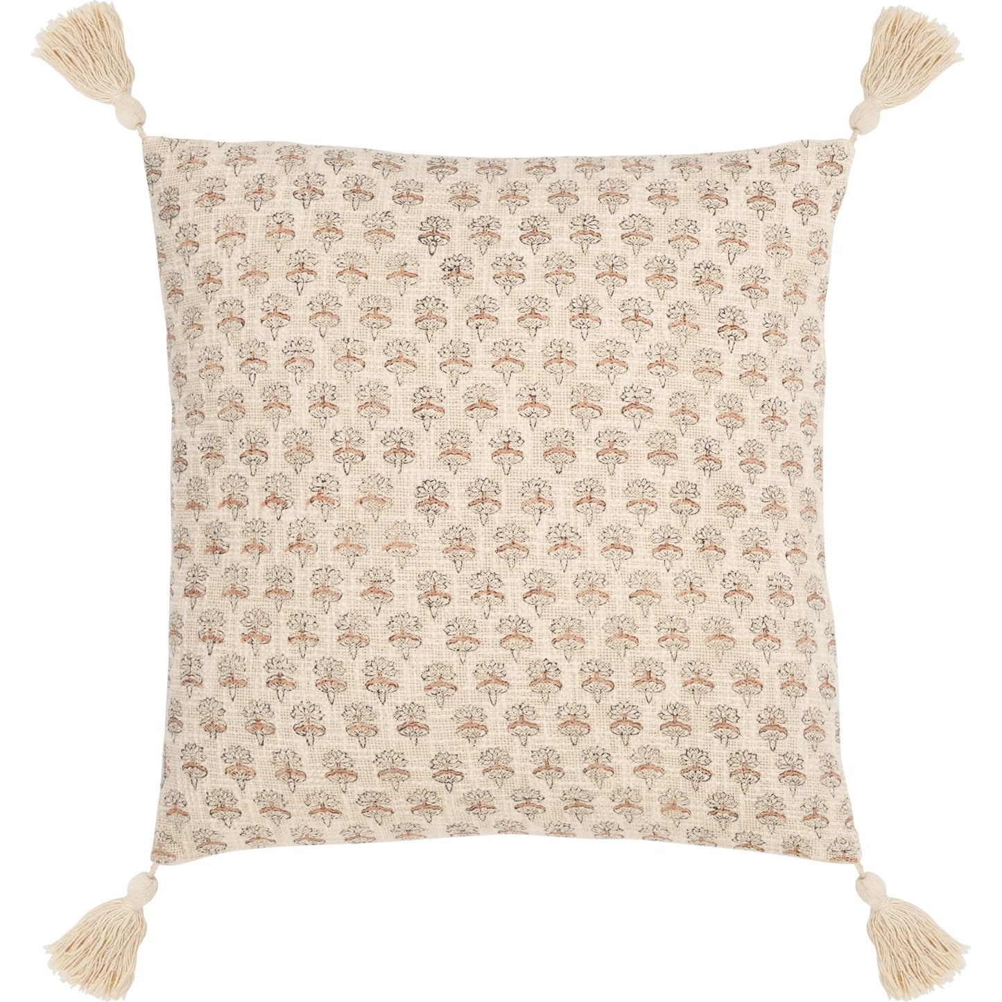 001 SI-2327446 | Primary Silo | Racine Pillow by HedgeApple Essentials in multi. Made from 100% cotton in a traditional style.