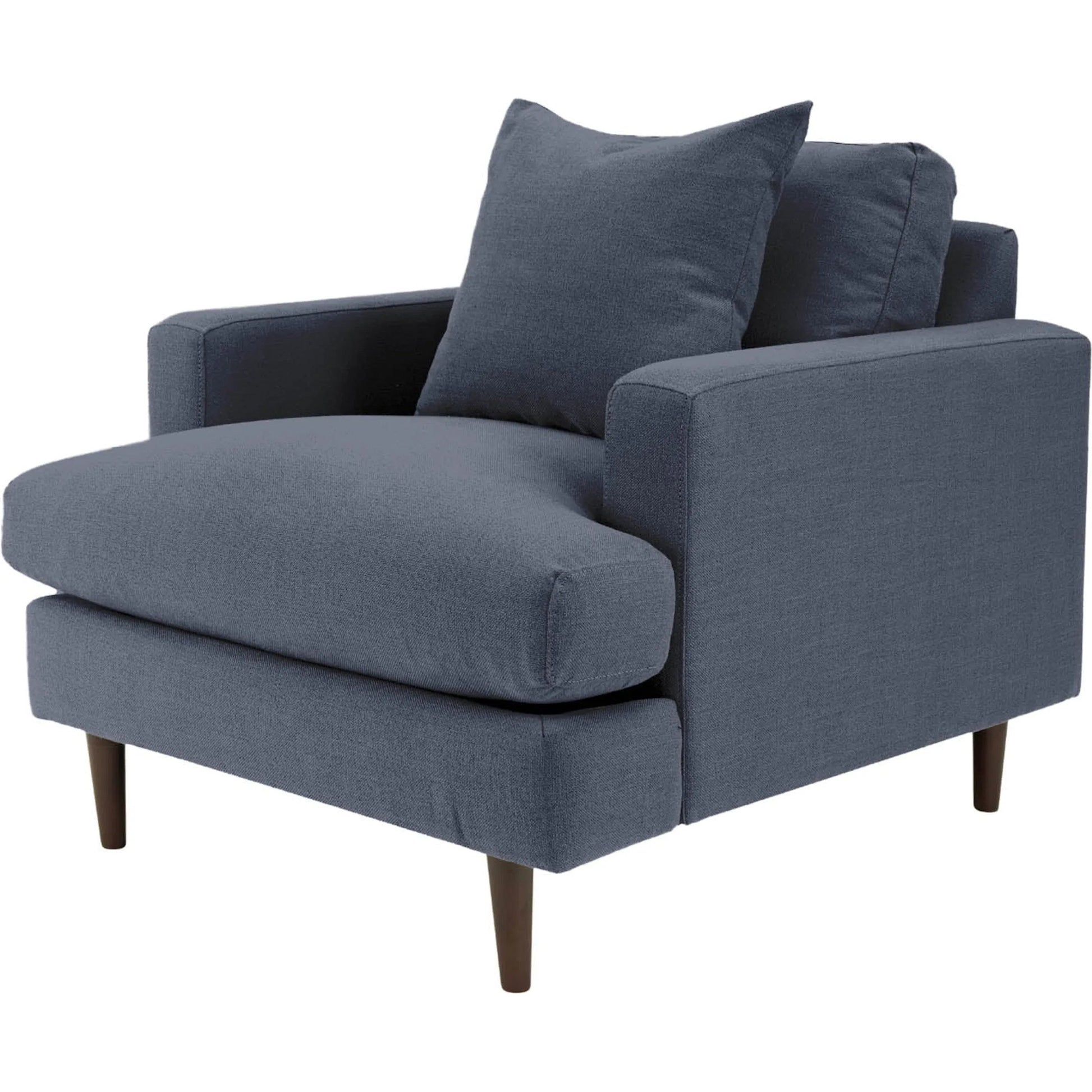 Martha Club Chair by LH Imports. Made from birch, pine, plywood, polyester, foam, polyester fiber, feather in a modern style.