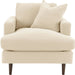 Martha Club Chair by LH Imports. Made from birch, pine, plywood, polyester, foam, polyester fiber, feather in a modern style.